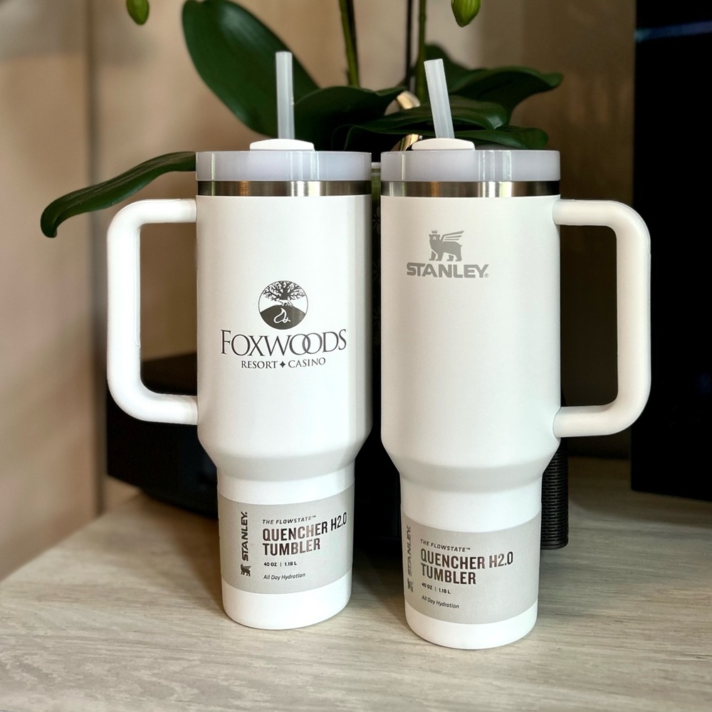 Foxwoods Casino Limited Edition Player Rewards Custom Stanley Cup 40oz 🦊🌲✨🎰🌲